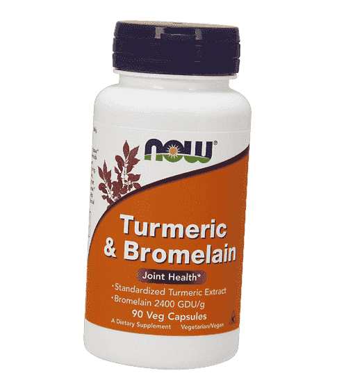 Добавка Turmeric & Bromelain 90 вег. капс. (71128094)
