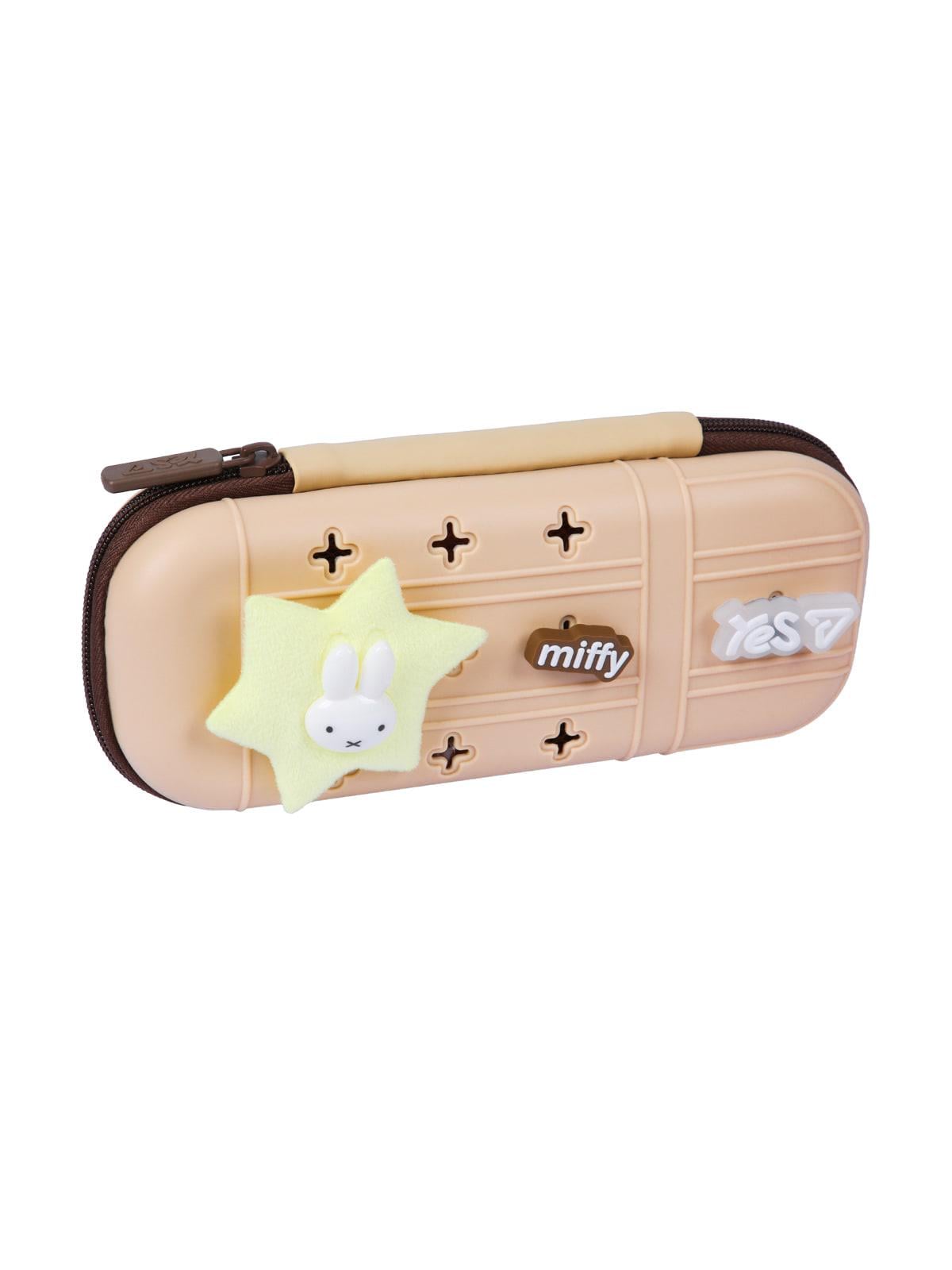 Пенал школьный жесткий YES PHS-4 Miffy Bunny с силиконовой панелью (533837)