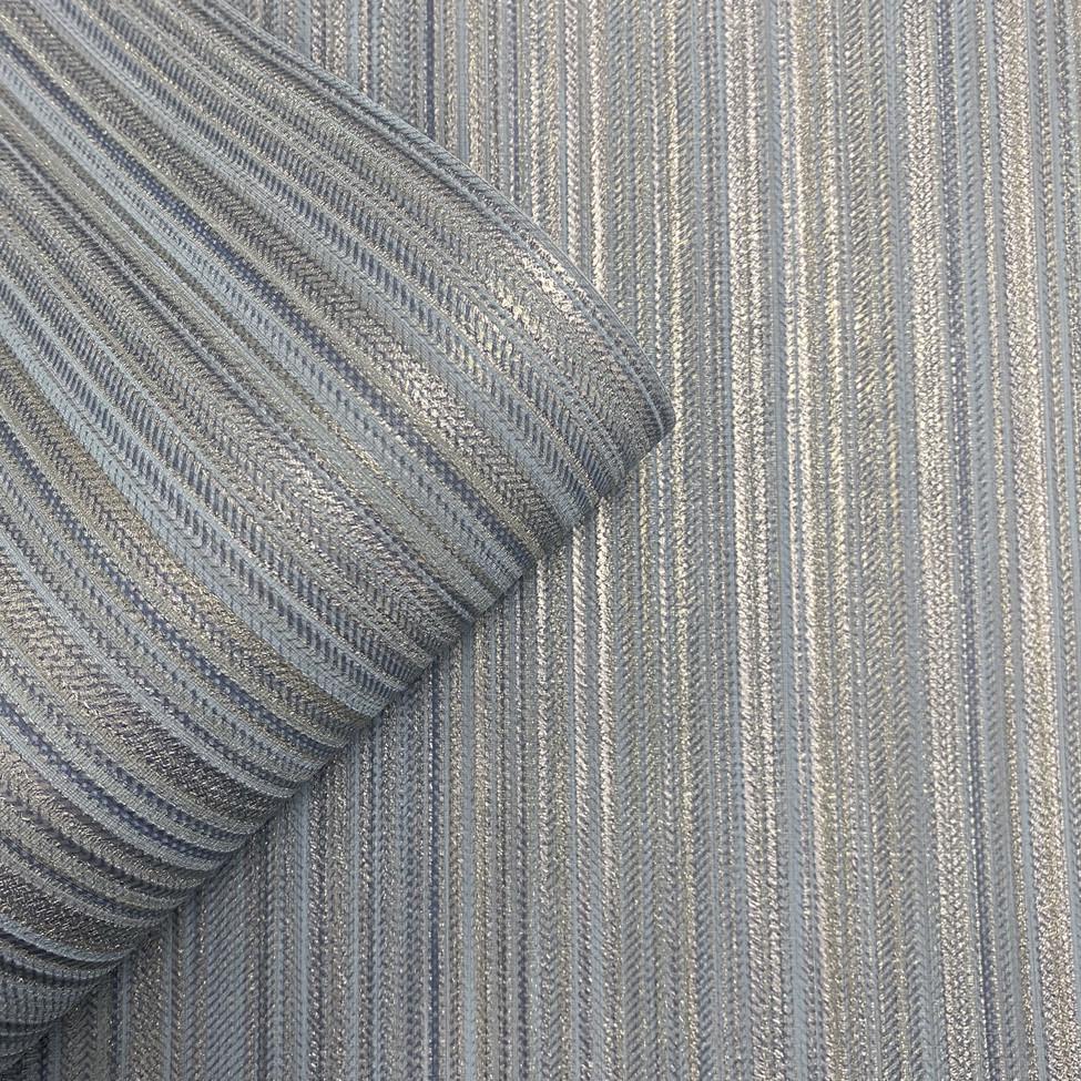 Обои флизелиновые Ugepa Venezia M66591D винил горячего тиснения 1,06х10,05 м Голубой