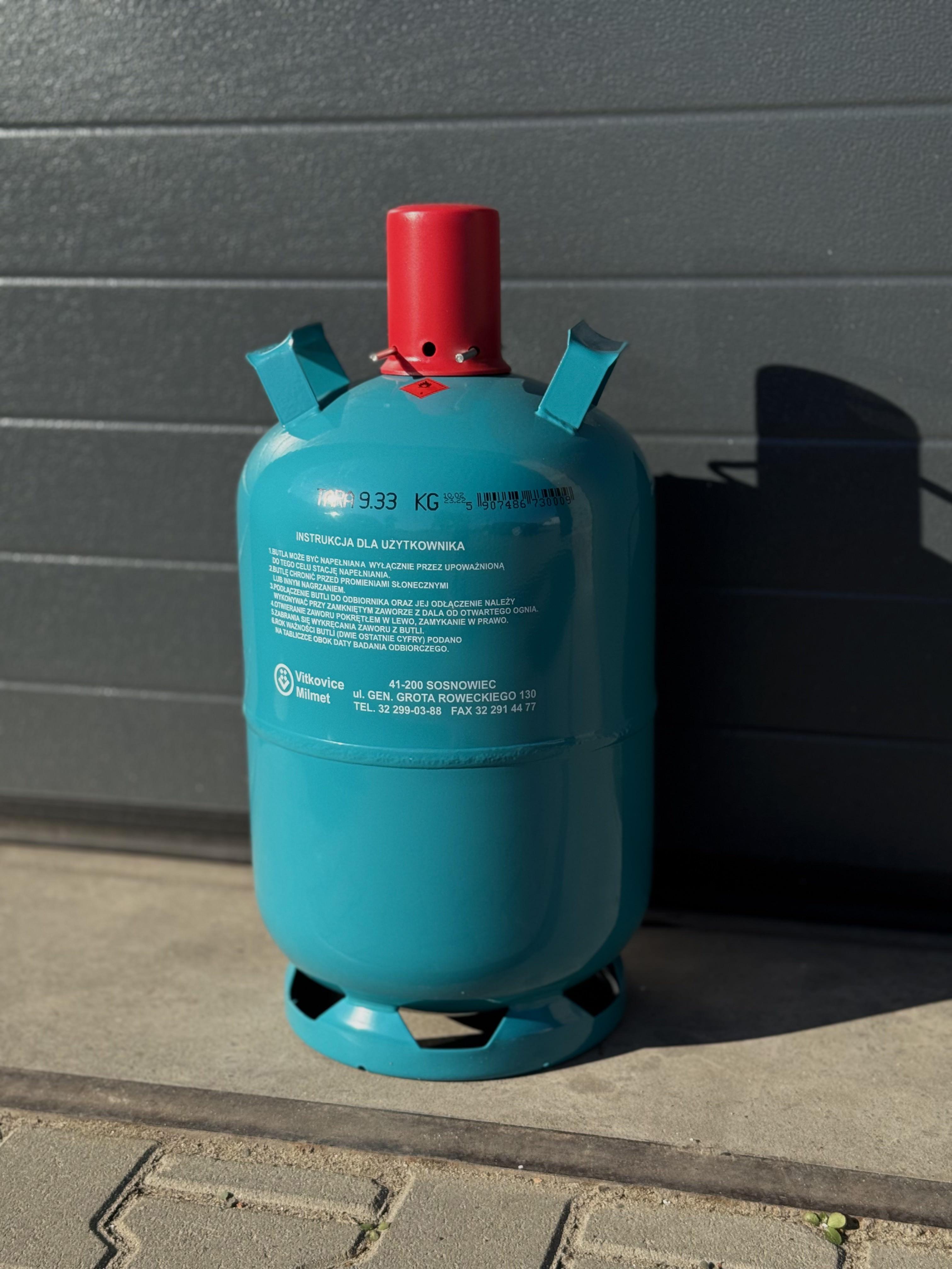 Газовий балон Vitkovice Milmet Польща Пропан/Бутан 27 л 11 кг (30146043) - фото 6