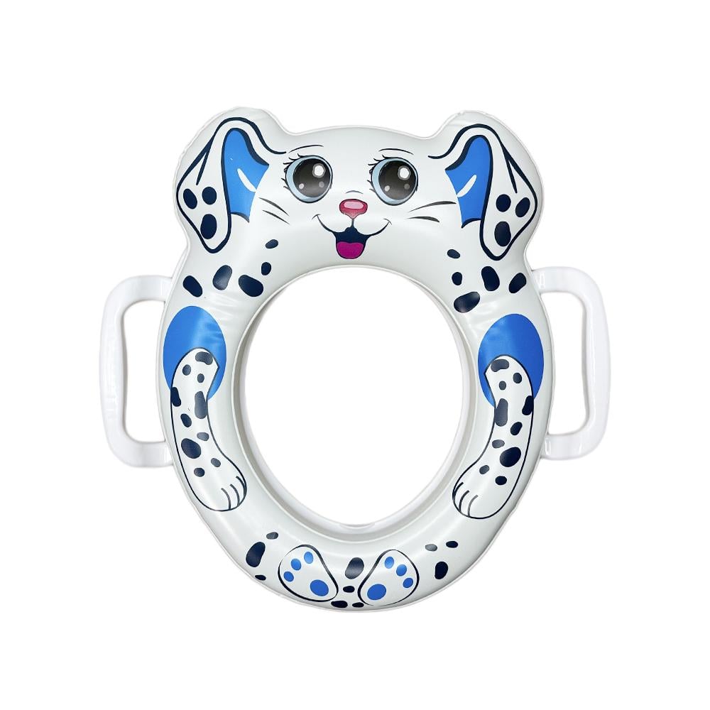 Сиденье на унитаз Cucer Sanpreis Котенок Белый/Голубой