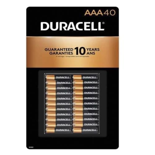 Батарейки Duracell ААА LR03 MN2400 40 шт.