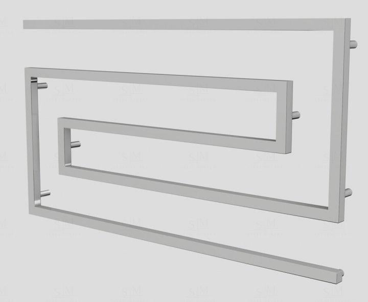 ? Полотенцесушитель водный Taurus Phyton 10 670Х1300 мм (12504)