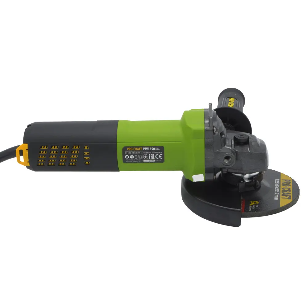 Углошлифовальная машина болгарка бесщеточная ProСraft PW1550 125 мм 850 Вт - фото 2