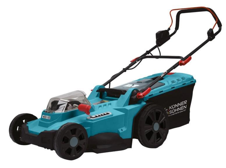 Газонокосилка аккумуляторная Konner&Sohnen KS 43LM-40V без аккумулятора и зарядного устройства (63178) Газонокосилка аккумуляторная Konner&Sohnen KS 43LM-40V без аккумулятора и зарядного устройства (63178)