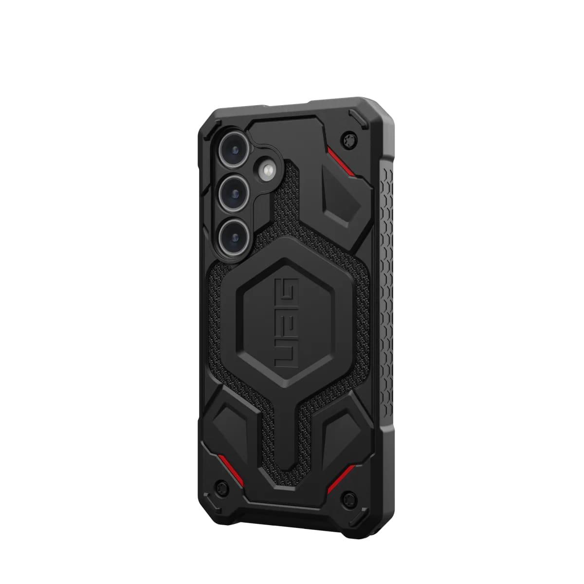 Чохол накладка для телефону UAG Monarch Samsung Galaxy S24 Kevlar Black - фото 2