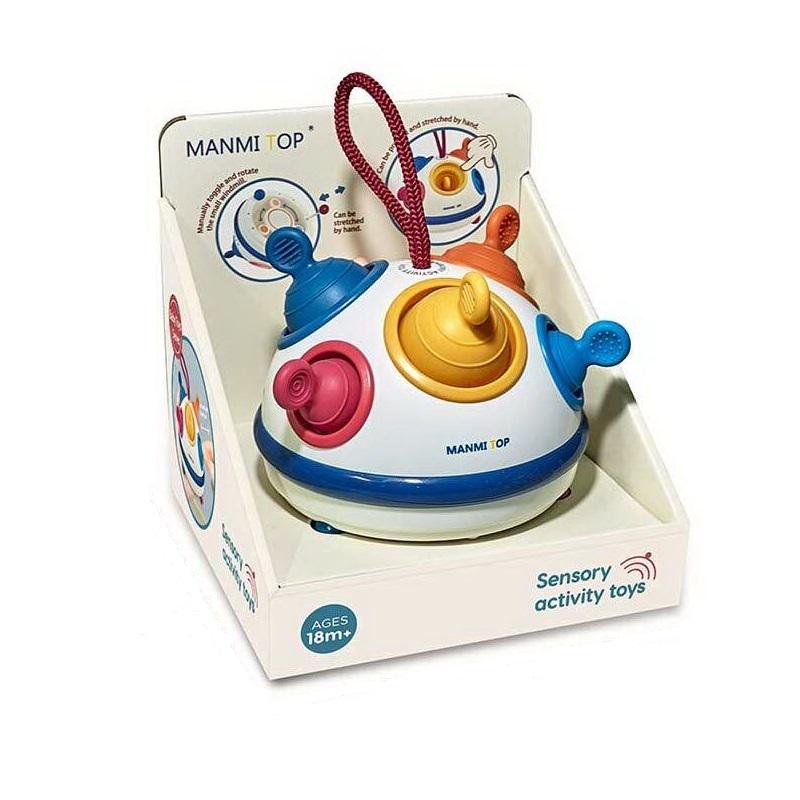 Игра детская развивающая Manmi Top резиновые элементы/спинер Multicolor (162547)
