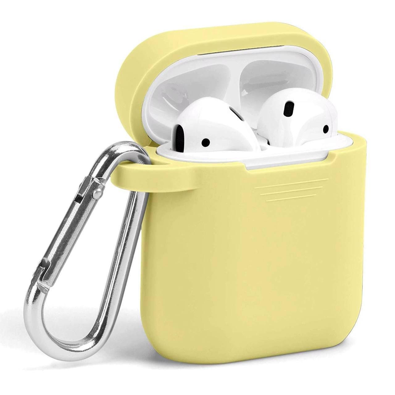 Чехол для наушников Airpods 1/2 Желтый (2472801293)