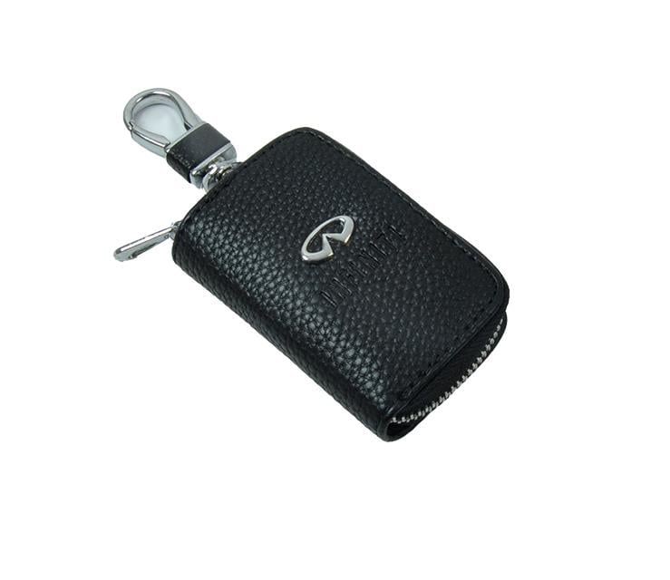 Чехол для ключей с карабином Infiniti кожа (532577)