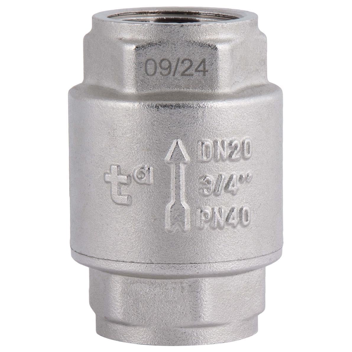 Обратный клапан для воды Thermo Alliance Forte TAF240W20 пружинный 3/4" (253165)