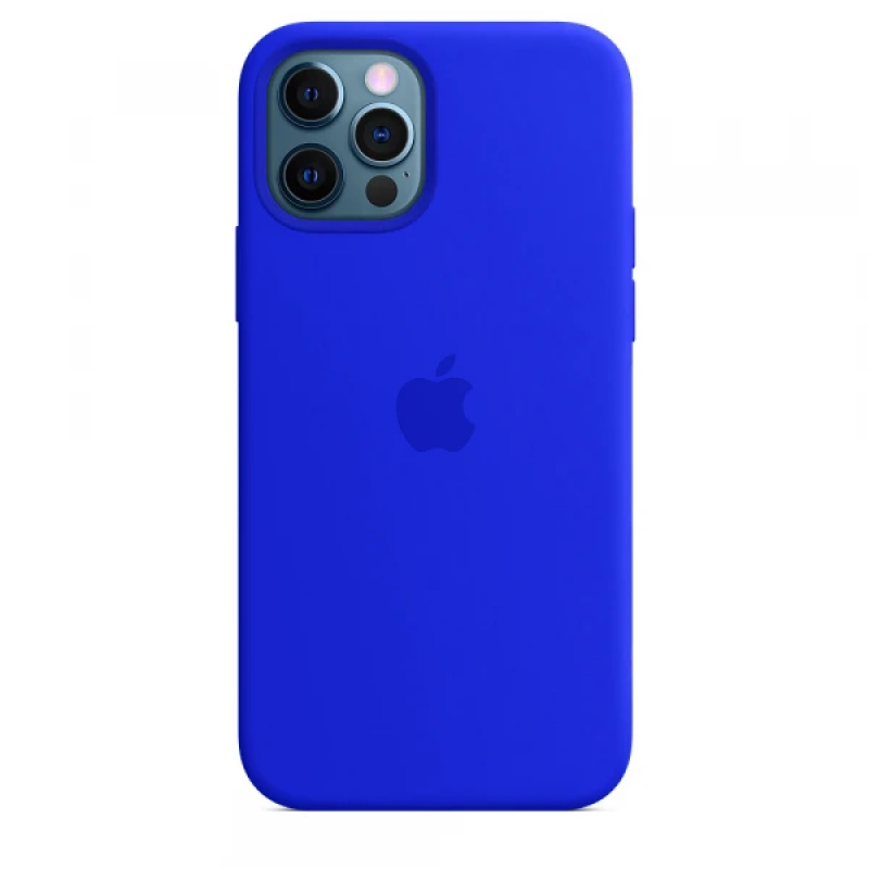 Чехол GoVern Silicone Case Full для Apple iPhone 12 Pro Max Ultramarine