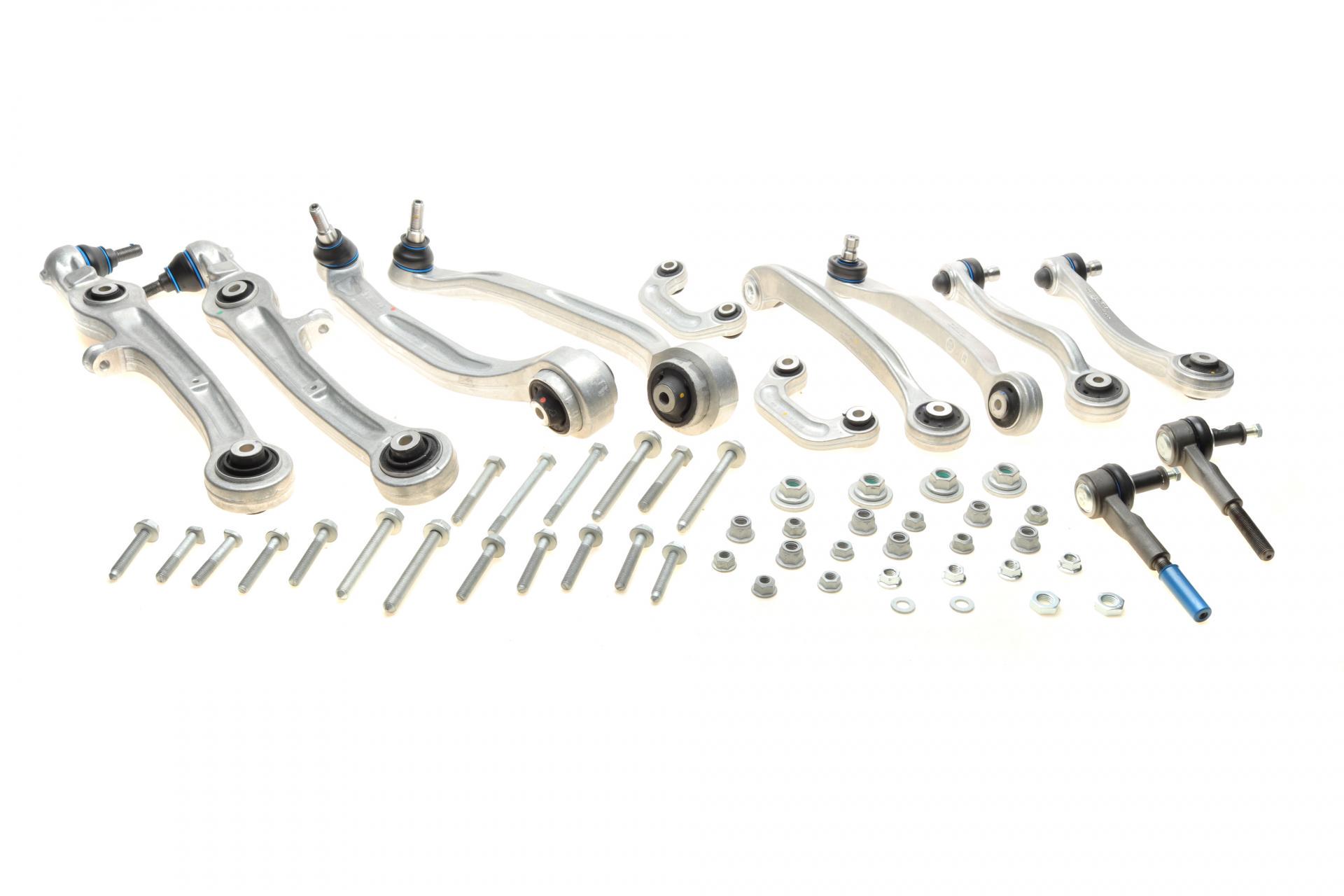 Комплект рычагов подвески передней Audi A6 2,0-5,2 04-11 с болтами (116 050 0095/HD)