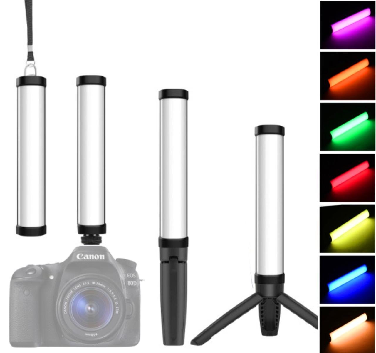 Світильник RGB Luxceo P300 6 Вт штатив для фотостудії - фото 2