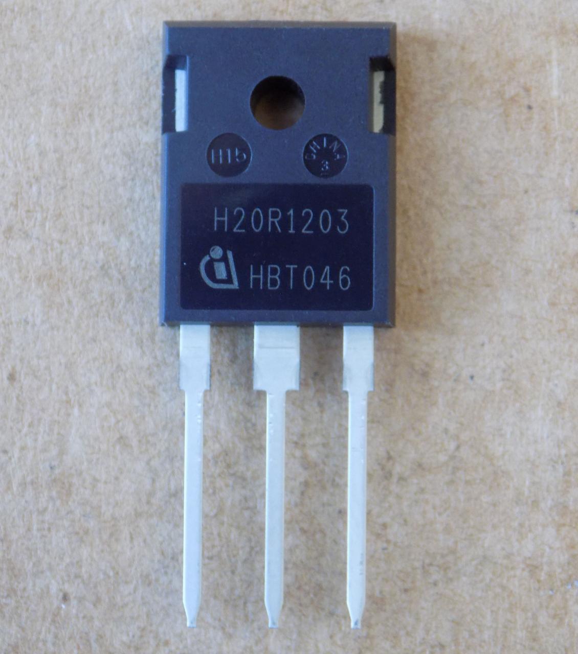 Транзистор-IGBT H20R1203 IHW20N120R3/TO-247 (25772)