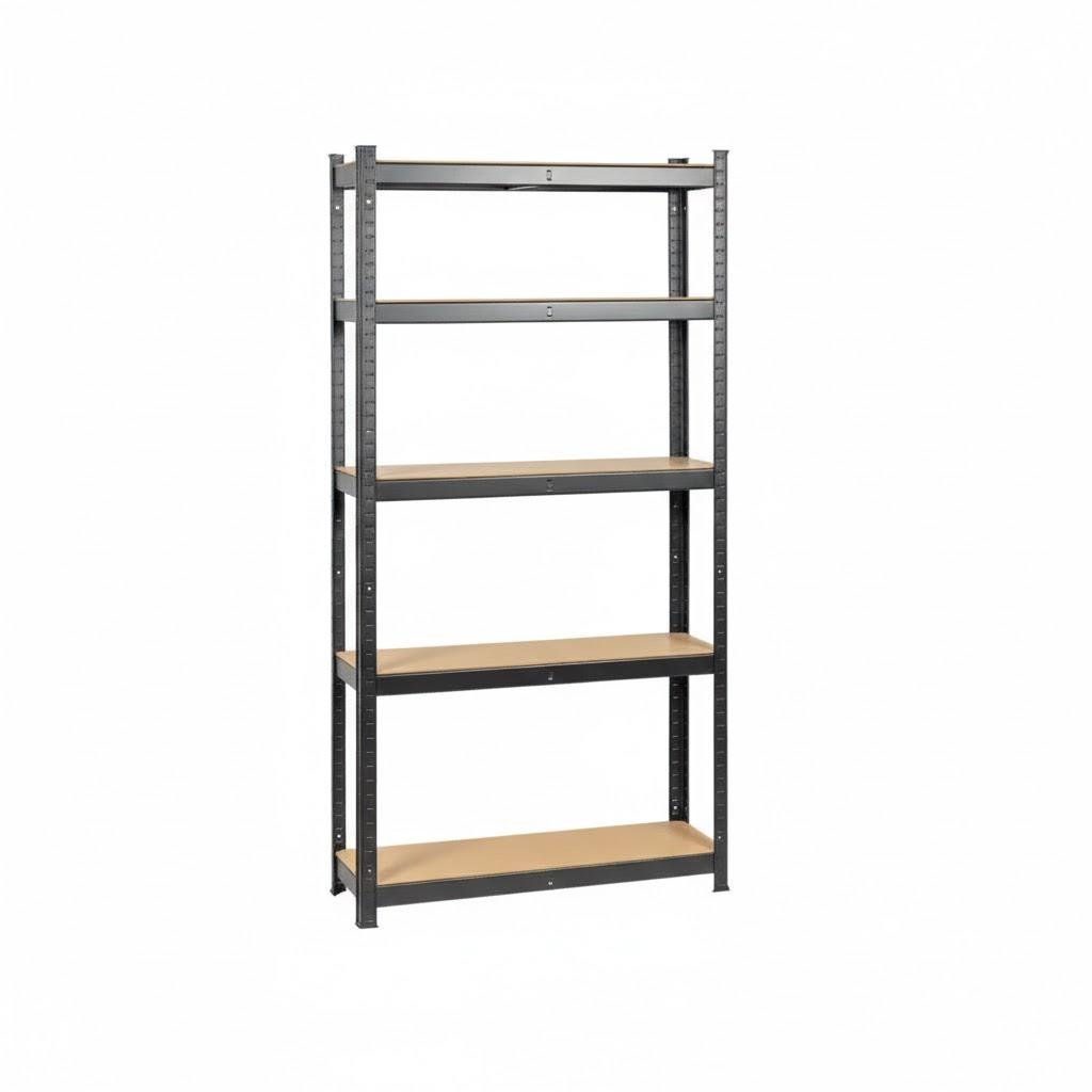 Стеллаж металлический Siker P9030 5 полок 180х90х30 Черный (4240106812)