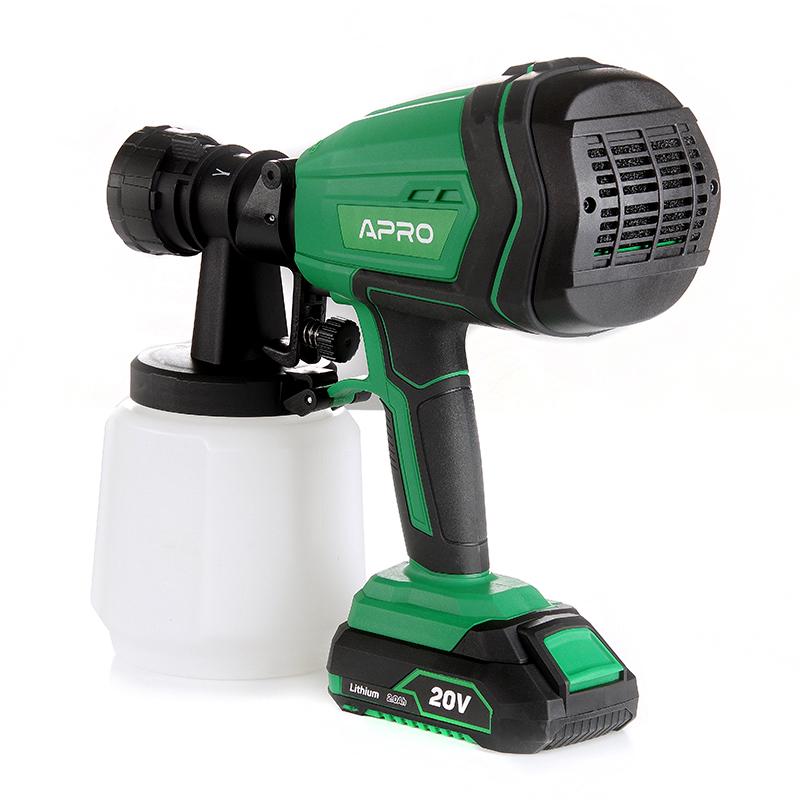 Фарбопульт акумуляторний Apro SG 20 без АКБ без ЗП (895690)