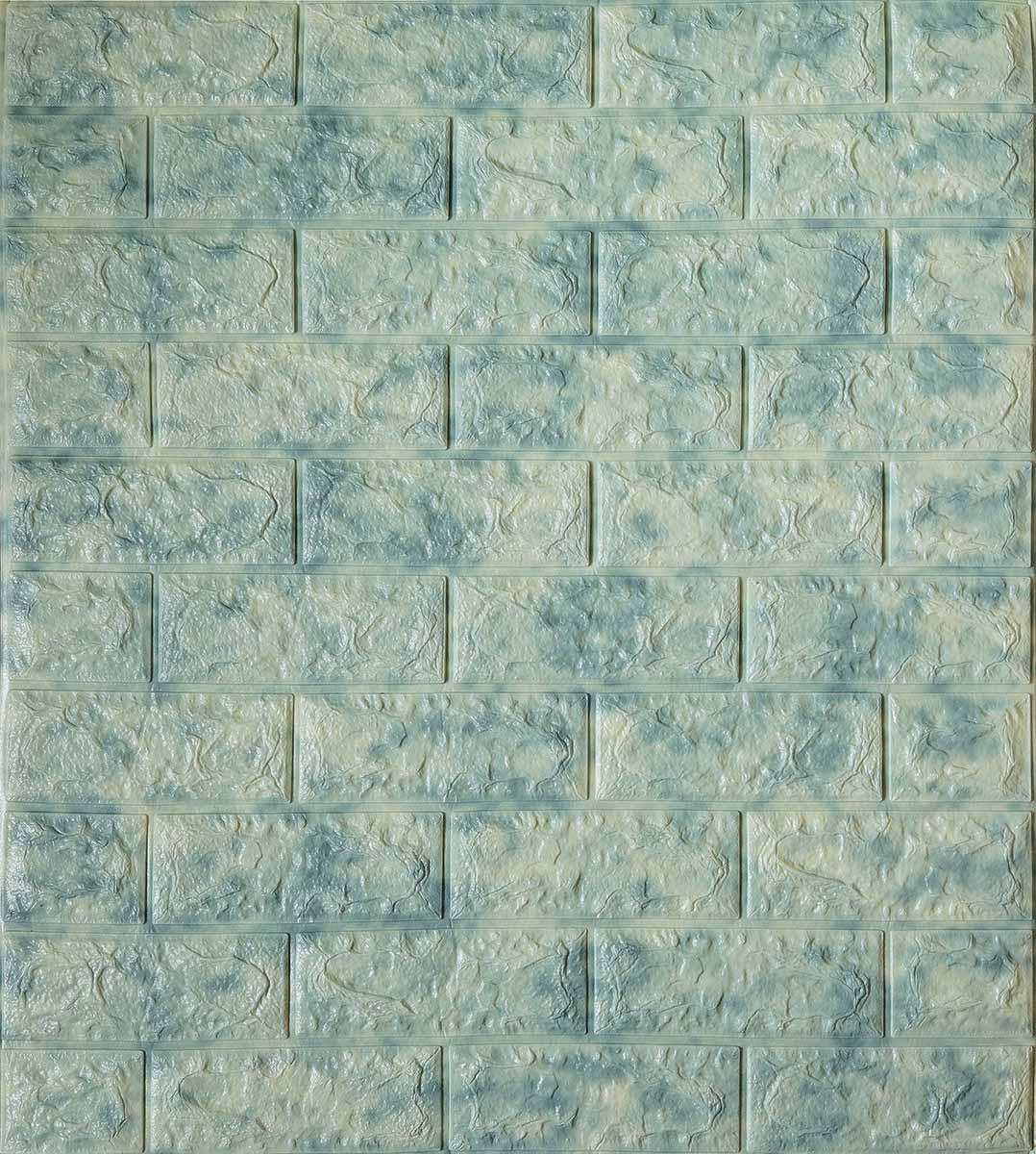 3D-панель самоклейна декоративна Мармур/Небесні візерунки 700x770x5 мм (558)