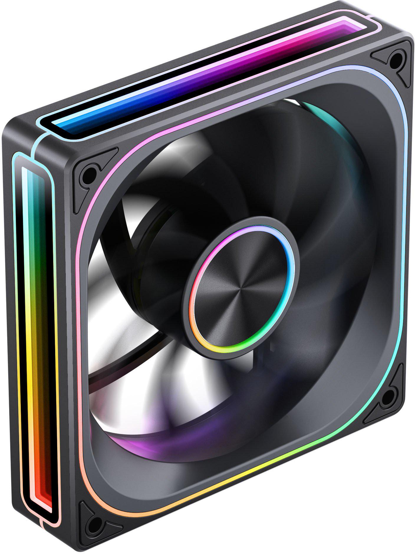 Вентилятор Jonsbo ZA-120 Reverse Blade PWM ARGB Black (590284) Вентилятор Jonsbo ZA-120 Reverse Blade PWM ARGB Black (590284)