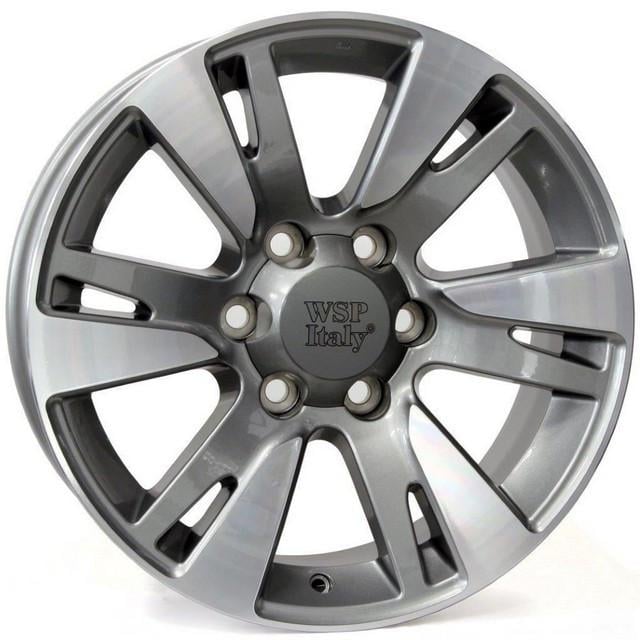 Литые диски WSP Italy Toyota W1765 Venere 8,5x20 6x139,7 ET40 DIA106,1 Anthracite polished