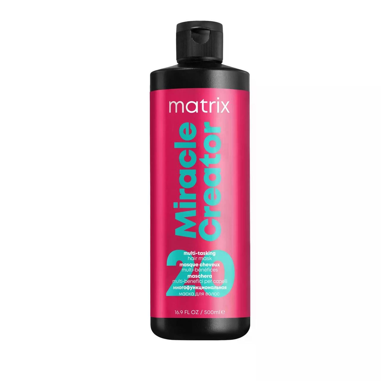Маска для волос Matrix Total Results Miracle Creator Multi-Tasking Hair Mask 20в1 мультифункциональная 500 мл
