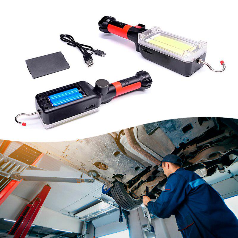 Фонарь аккумуляторный WOW ZJ-8859 COB с магнитом и крючком для подвешивания для СТО - фото 4 Фонарь аккумуляторный WOW ZJ-8859 COB с магнитом и крючком для подвешивания для СТО - фото 4