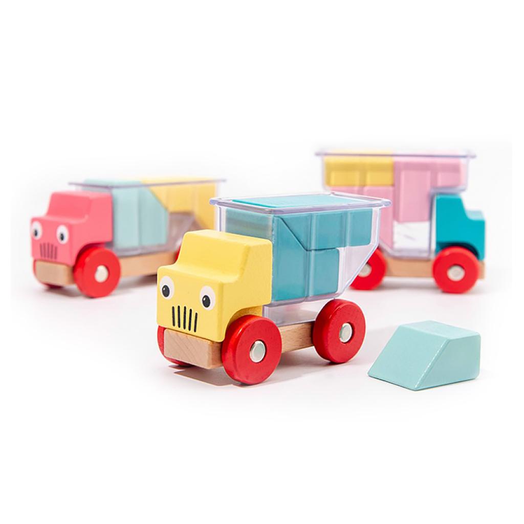 Дерев'яна розвиваюча гра Lesko Машинки для дітей (DL-5556) - фото 5 Дерев'яна розвиваюча гра Lesko Машинки для дітей (DL-5556) - фото 5