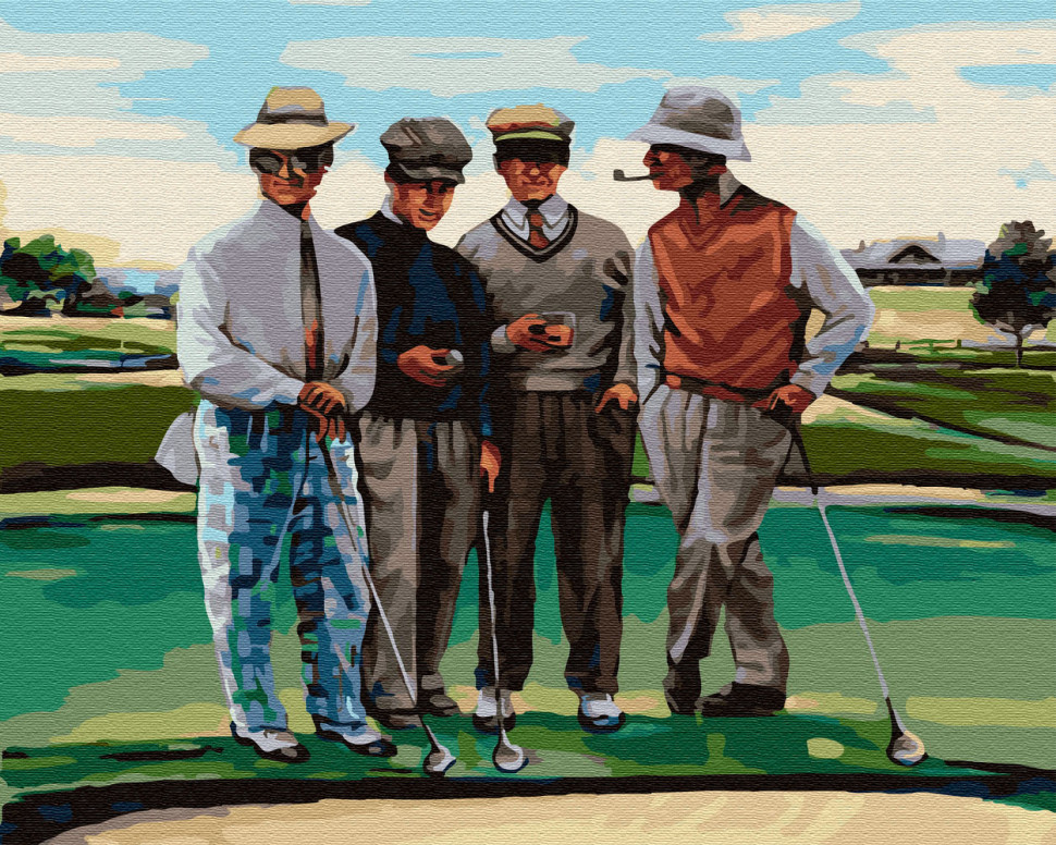 Картина по номерам Brushme Партия в гольф (GX29723)