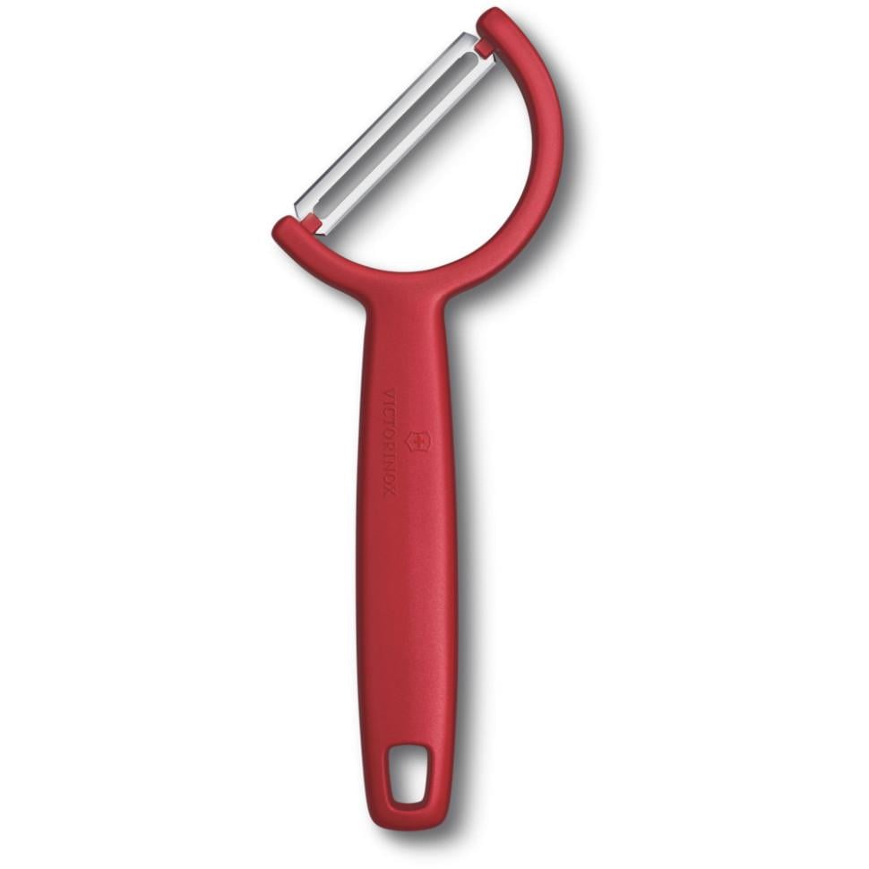 Овощечистка с двойным гладким лезвием Victorinox Rho 160 мм Red (Vx60950.1)