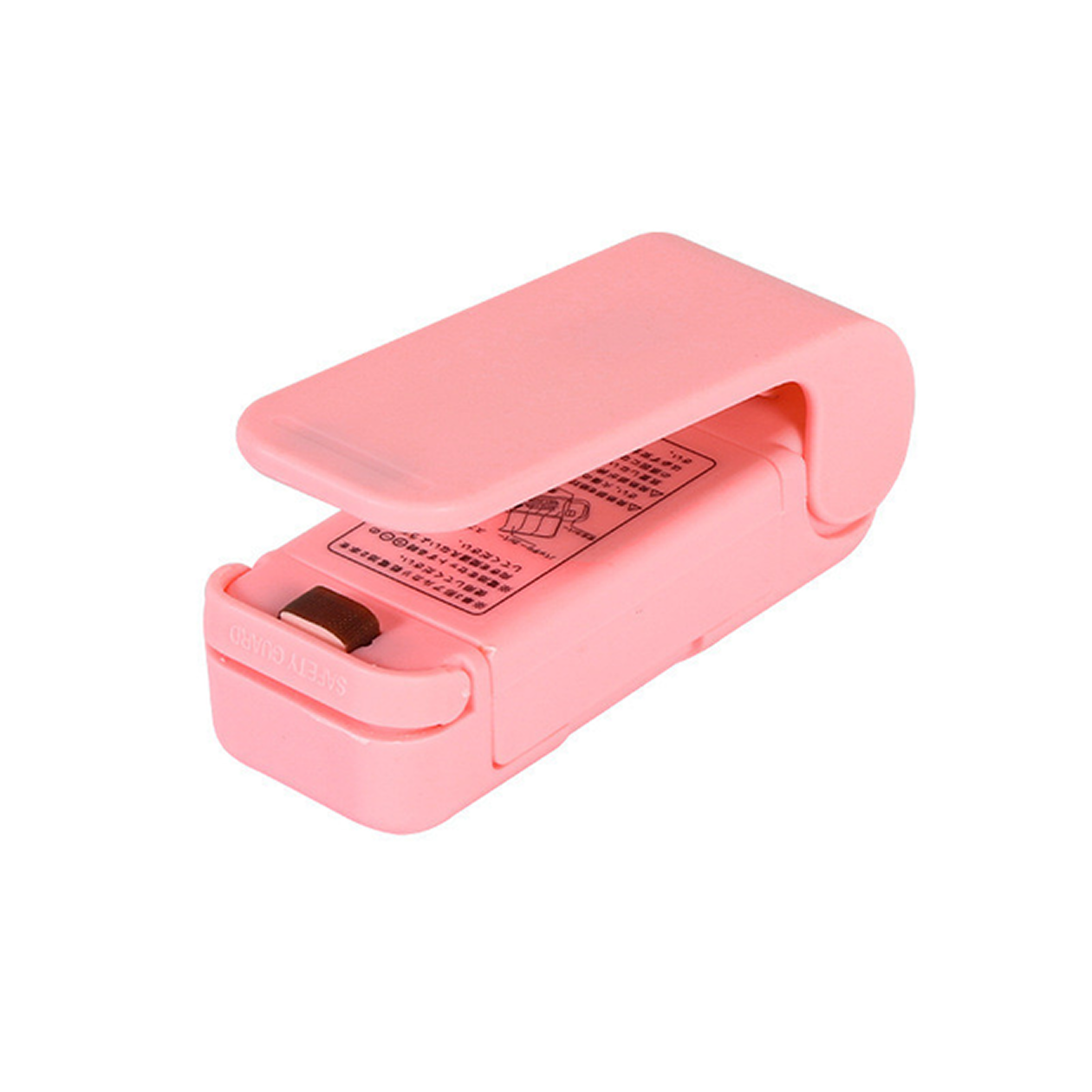 Запаиватель для пакетов ручной на батарейках с магнитом Розовый (2630369193)
