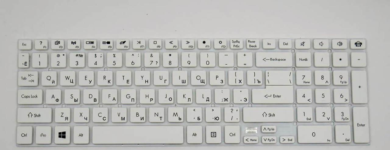 Клавиатура для ноутбука Acer Packard Bell EasyNote TS44HR матовая (KB.I170G.310)