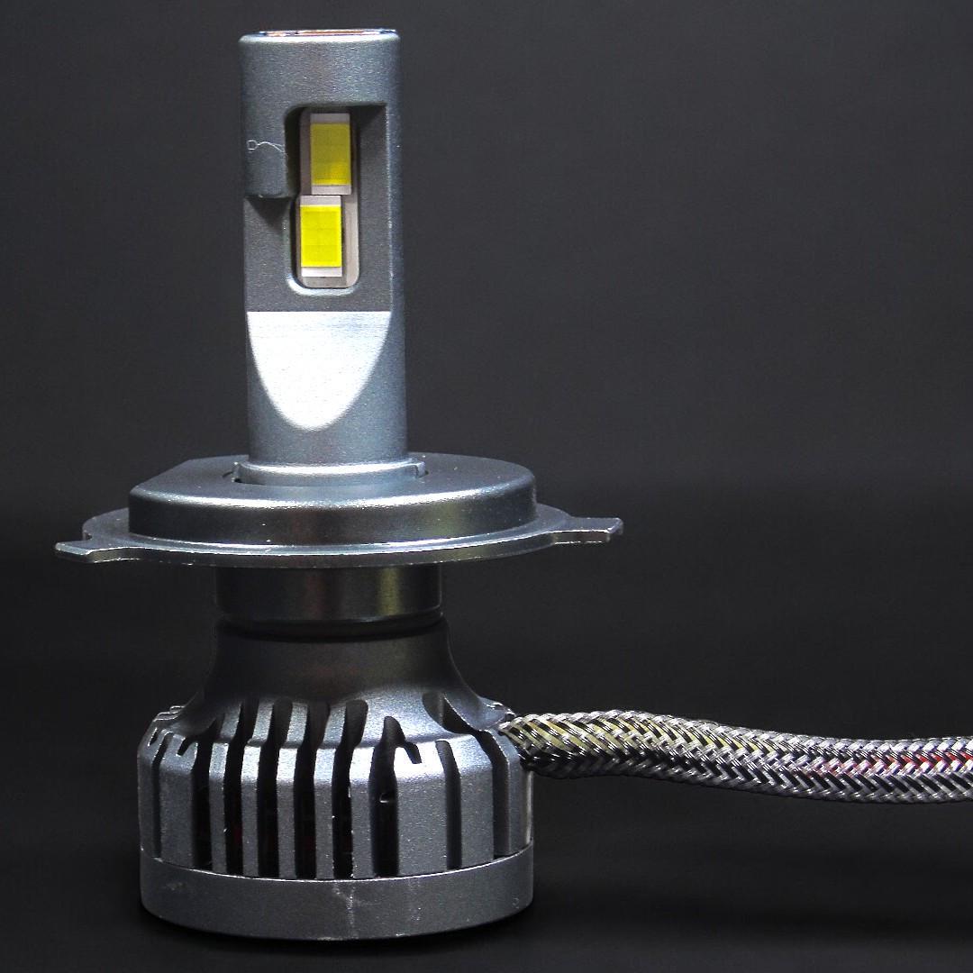 Автомобильные лампы светодиодные Global Solution GS18 H4 55W 10000Lm 6000K 2 шт. (2268028142) - фото 3