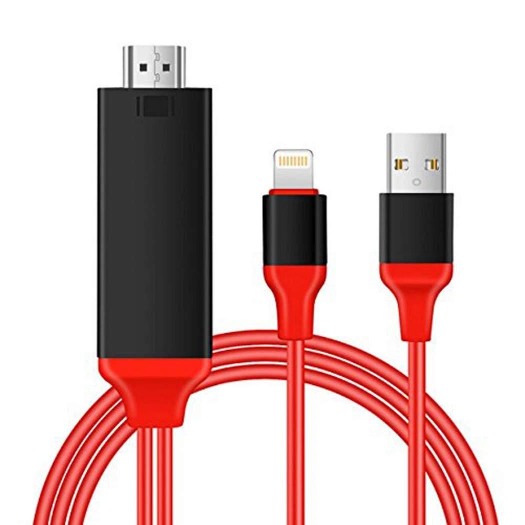 Кабель hoco HDMI to Lightning UA4 2 м 1080p - фото 2