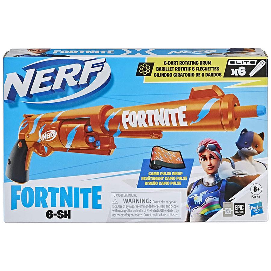 Бластер Nerf Fortnite 6-SH (E2678) - фото 2