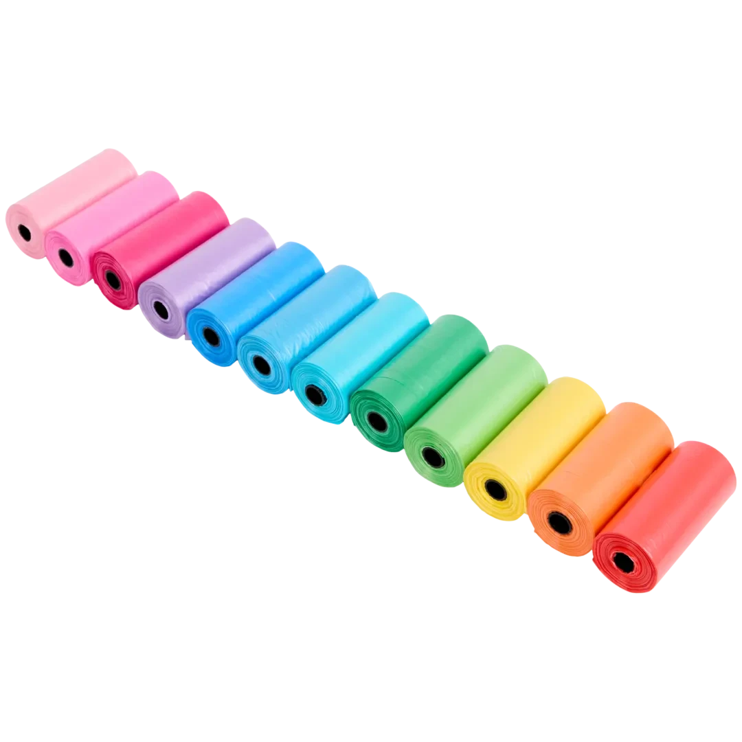 Пакеты биоразлагаемые Dog Poop Bags для уборки за животными 12 рулонов по 20 пакетов