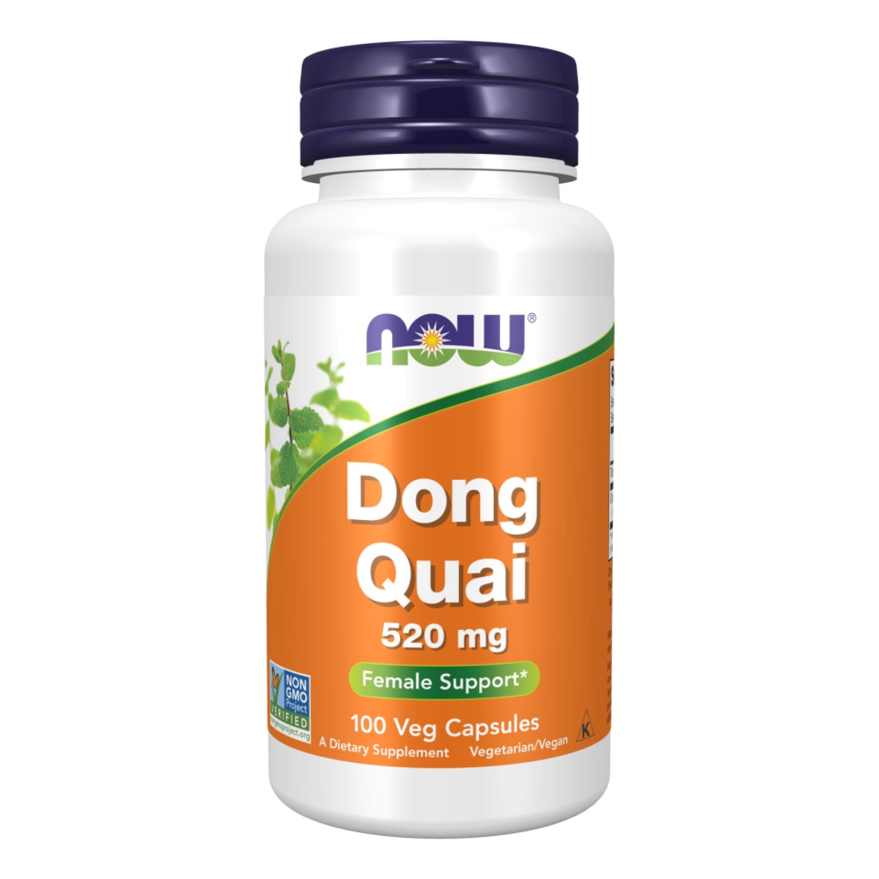 Натуральная добавка Dong Quai 520 mg 100 vcaps (2022-10-2640)