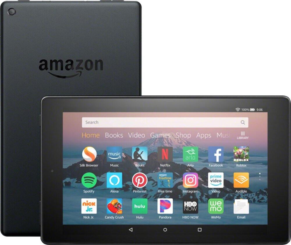 Планшет Amazon Fire HD 8 1.5/32Gb Wi-Fi 2018 Open Box Black - фото 3