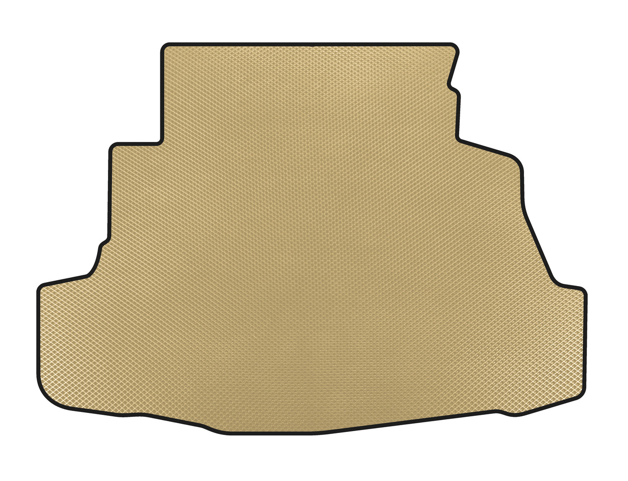 Автоковрик Digital Designs Nissan Primera Hatchback P12 2002-2007 г. 16x16x120 см Бежевый (2537375104)