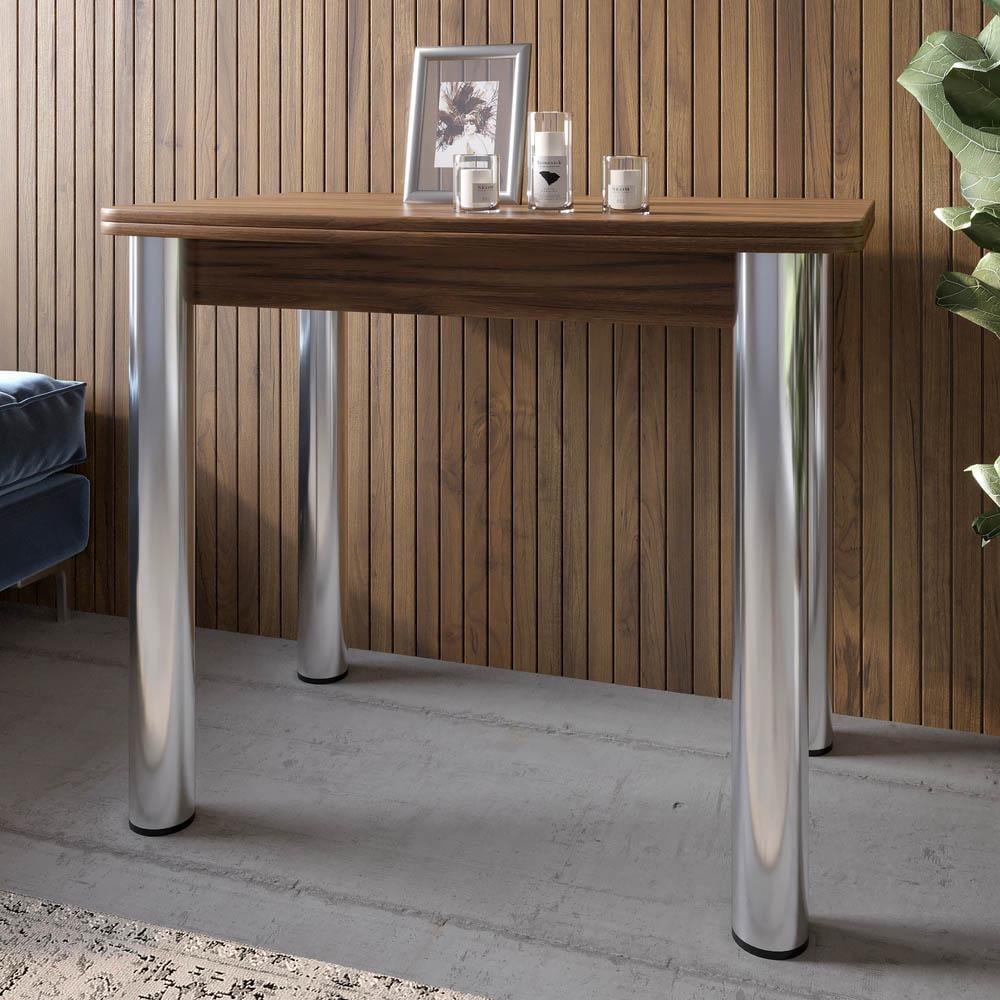 Обеденный стол Lion Нота раскладной 60x90/90x120 см Дуб Ливорно (000-000-2621) - фото 2 Обеденный стол Lion Нота раскладной 60x90/90x120 см Дуб Ливорно (000-000-2621) - фото 2