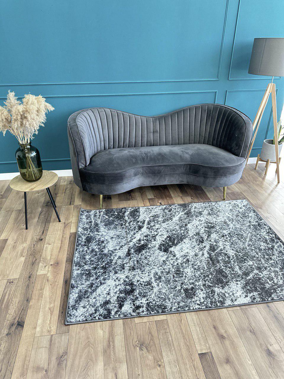 Ковер прямоугольный 6 мм 150x300 см Темно-серый