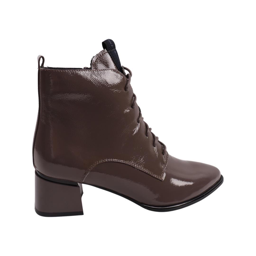 Ботильйони жіночі Geronea з лакової шкіри р. 39 Візон (1004-22DH) - фото 4 Ботильйони жіночі Geronea з лакової шкіри р. 39 Візон (1004-22DH) - фото 4