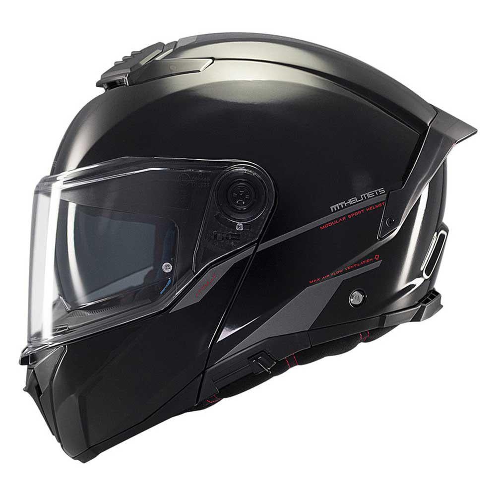 Мотошолом MT HELMETS Atom 2 SV Solid A1 M Gloss Black (29787)