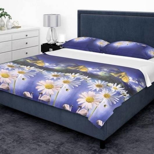 Комплект постельного белья Vital Textile Голд Люкс бязь полуторный 150х220 см (BL1.5-686)