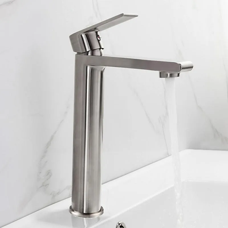 Смеситель для умывальника Gappo G1099-22 Нержавеющая сталь (1034235) - фото 2 Смеситель для умывальника Gappo G1099-22 Нержавеющая сталь (1034235) - фото 2