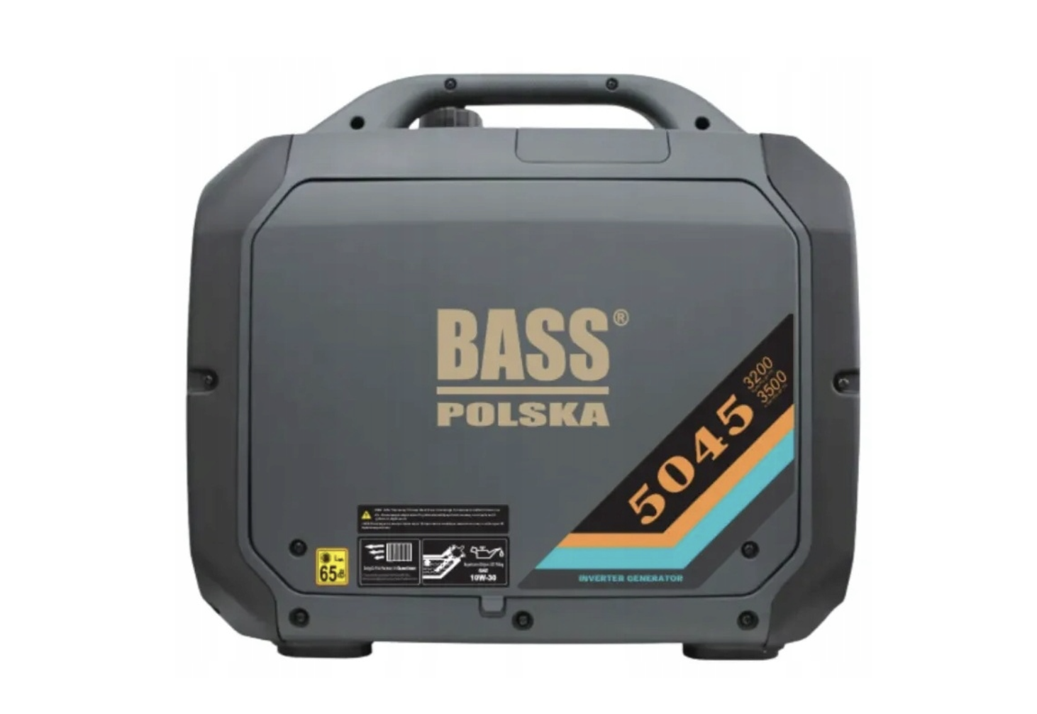 Генератор инверторный Bass Polska 5045 бензиновый синусоида чистый 3,5 кВт (5045)