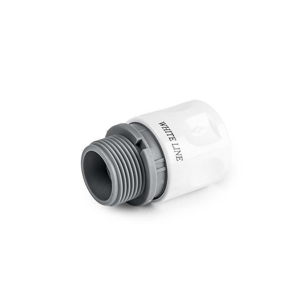 Коннектор Bradas Standard Line с внешней резьбой 3/4" White (21213) Коннектор Bradas Standard Line с внешней резьбой 3/4" White (21213)