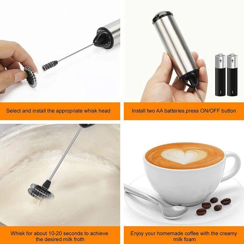 Вспениватель молока Electric Milk Frother/Blender - фото 3