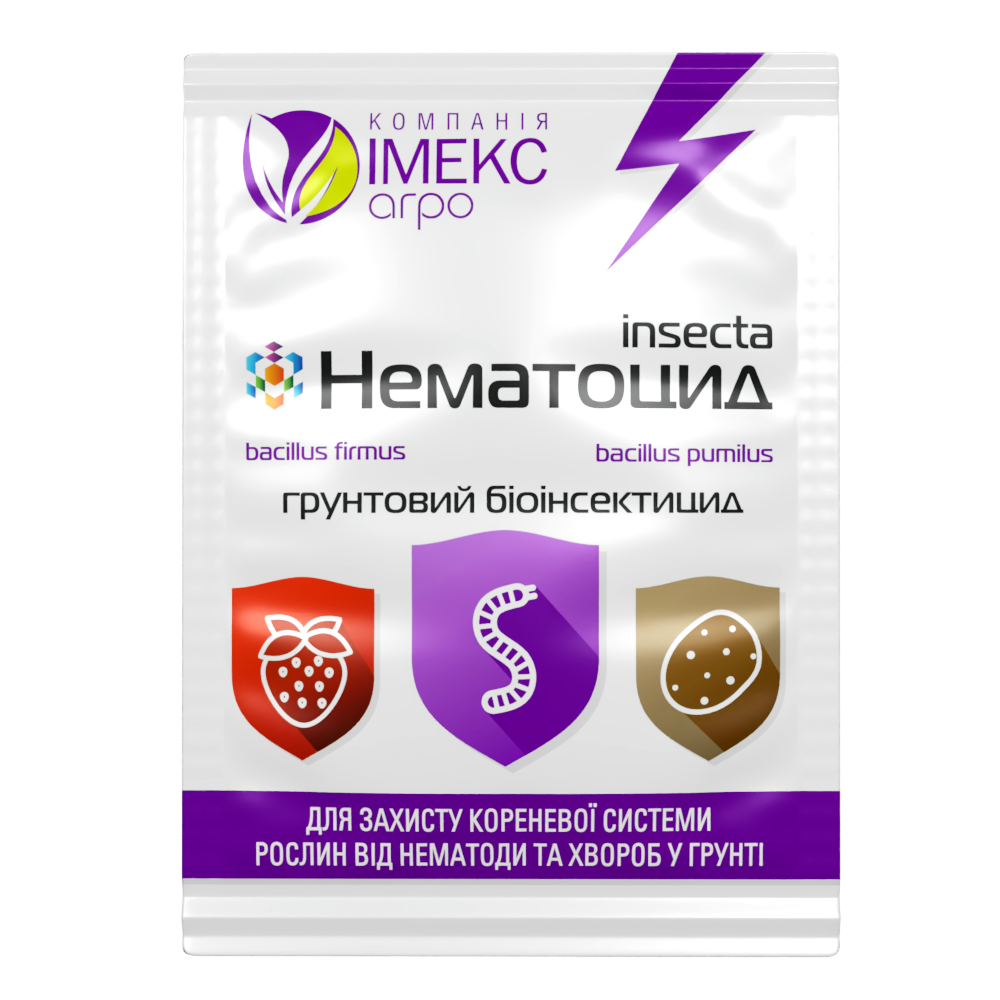 Інсектицид Імекс Агро Нематоцид для захисту овочевих/плодово-ягідних та городніх культур від нематод (25549091)