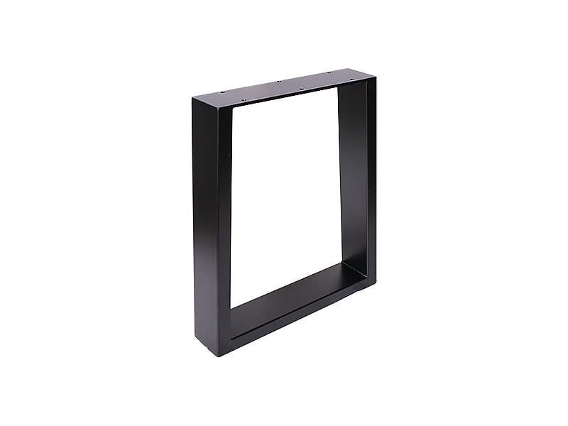 Опора табурет прямоугольная NM H400 мм Черный (FNT2905)