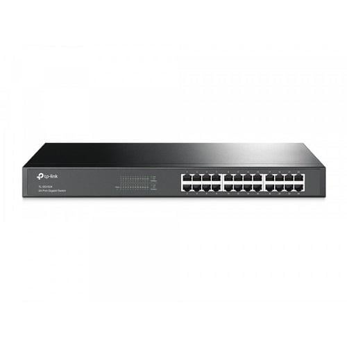 Комутатор TP-Link TL-SG1024 24-Port Gigabit Switch 48Гбіт/с 14.6Вт для монтажу у стійку (568546)