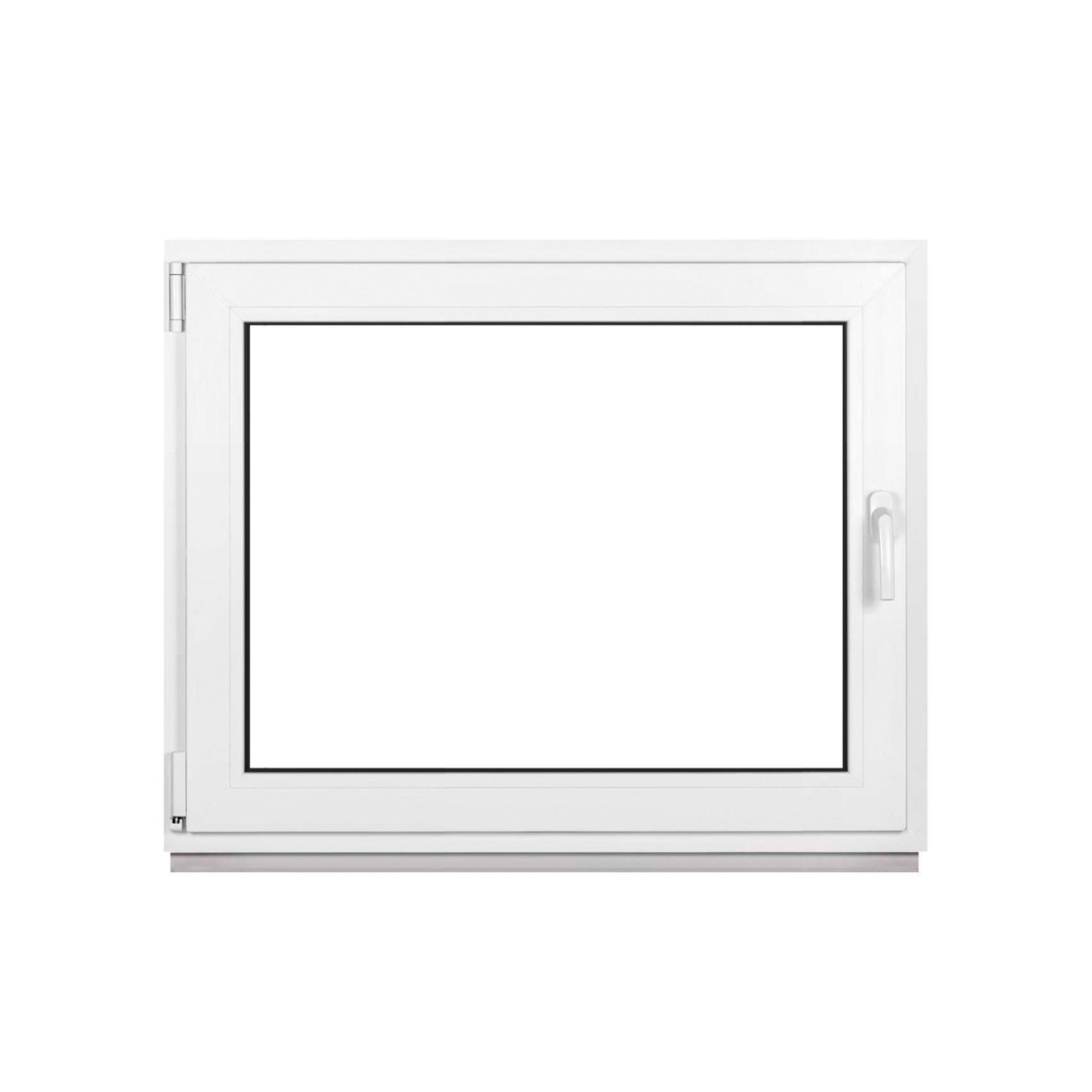 Окно металлопластиковое Framex поворотно-откидное с левым открытием 850x700 мм Белый